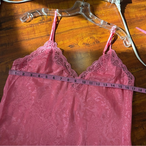 Vintage 90s vs gold label pink slip dress - Picture 2 of 5